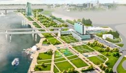 В Новосибирске строится новая набережная длиной в 20 км